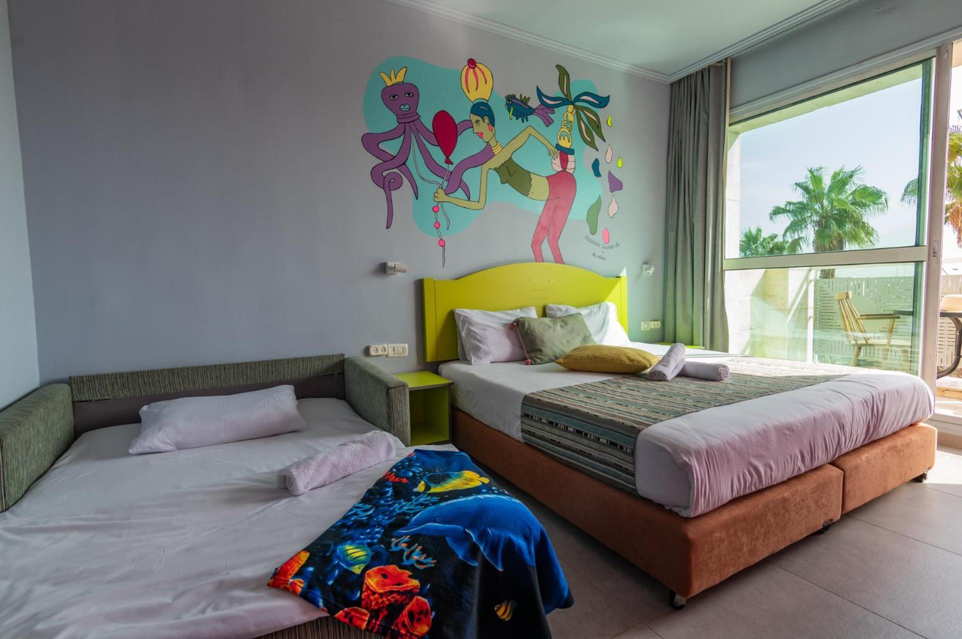 Abraham Eilat Hotell Rum bild